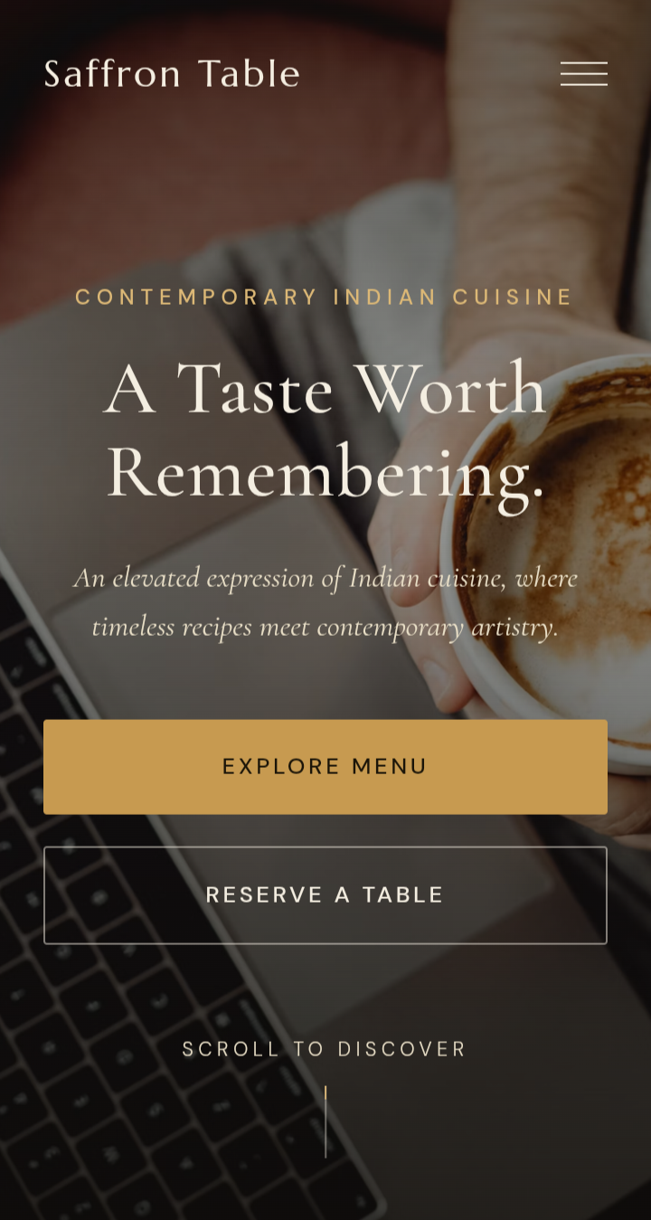 Sofe Coffee House project screenshot